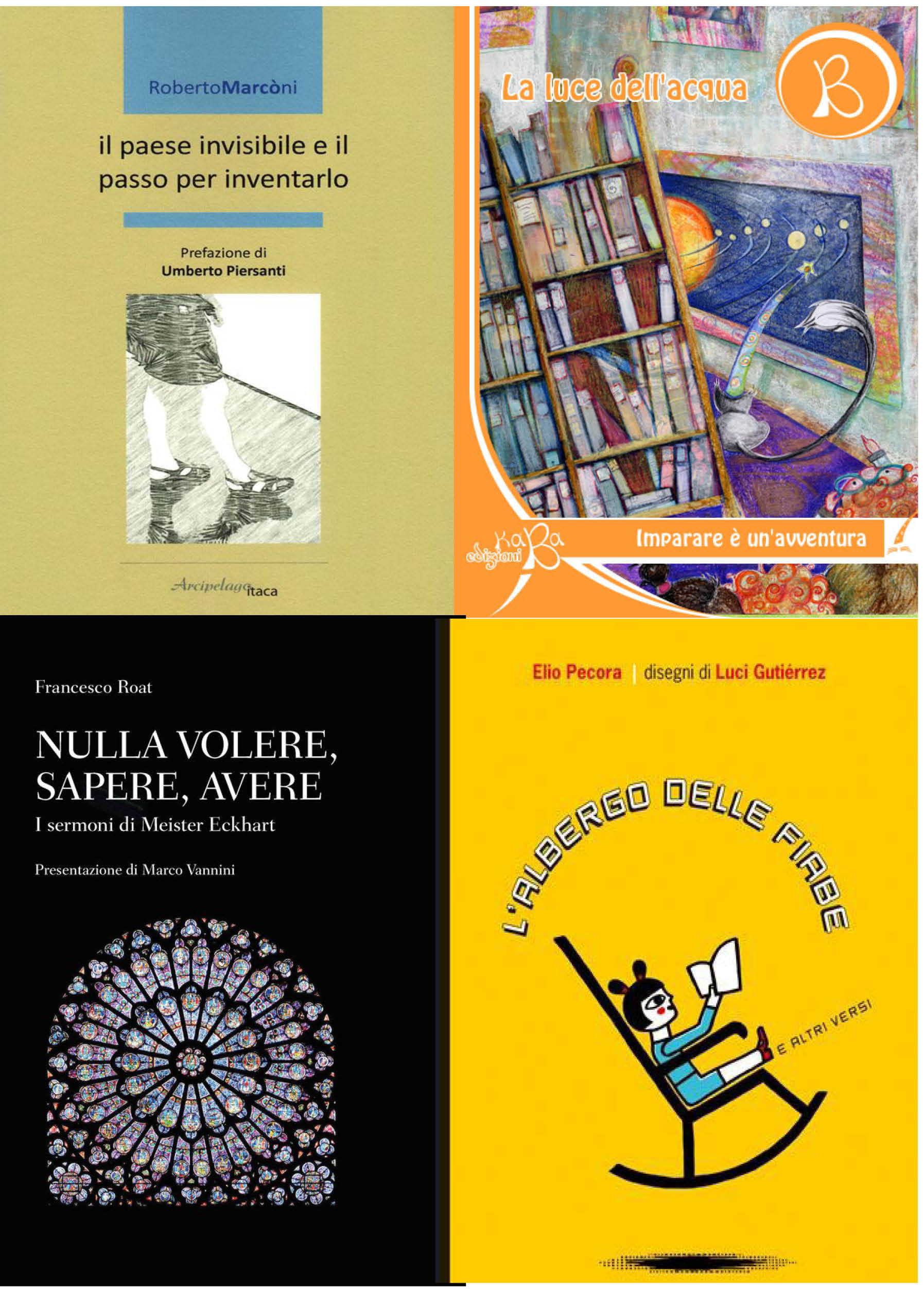 LETTURE DI Anna Maria Farabbi, Leandro Di Donato, Eugenio Parziale, Milena Nicolini, Nella Roveri, Laura Europa Liuzzo