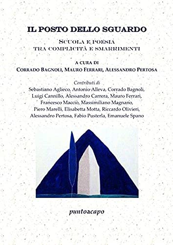 AA.VV. IL POSTO DELLO SGUARDO, SCUOLA E POESIA TRA COMPLICITÀ E SMARRIMENTI, A CURA DI Corrado Bagnoli, Mauro Ferrari, Alessandro Pertosa